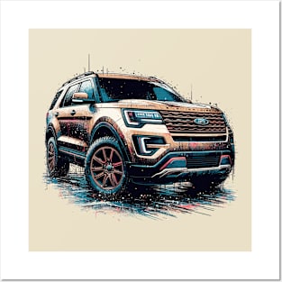 Ford Explorer Posters and Art